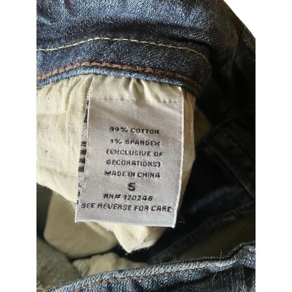 WALLFLOWER Vintage Y2K Low Rise Boot Cut Destroyed Flare Women's Jeans Great Con - Picture 8 of 8